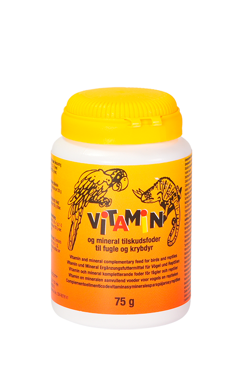 Vitamin and mineral за птици и влечуги 75 g